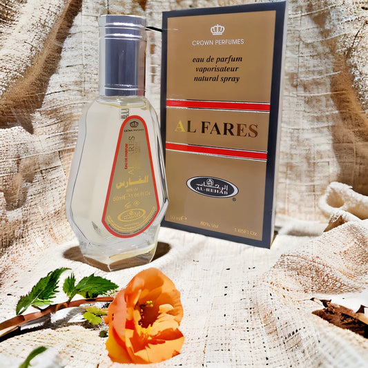 Crown Perfumes AL FARES Eau De Parfum Natural Spray 50ml Oriental Scent ORIGINAL