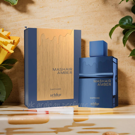 FAAN MASHAIR AMBER Sapphire Eau De Parfum 100ml Natural Spray