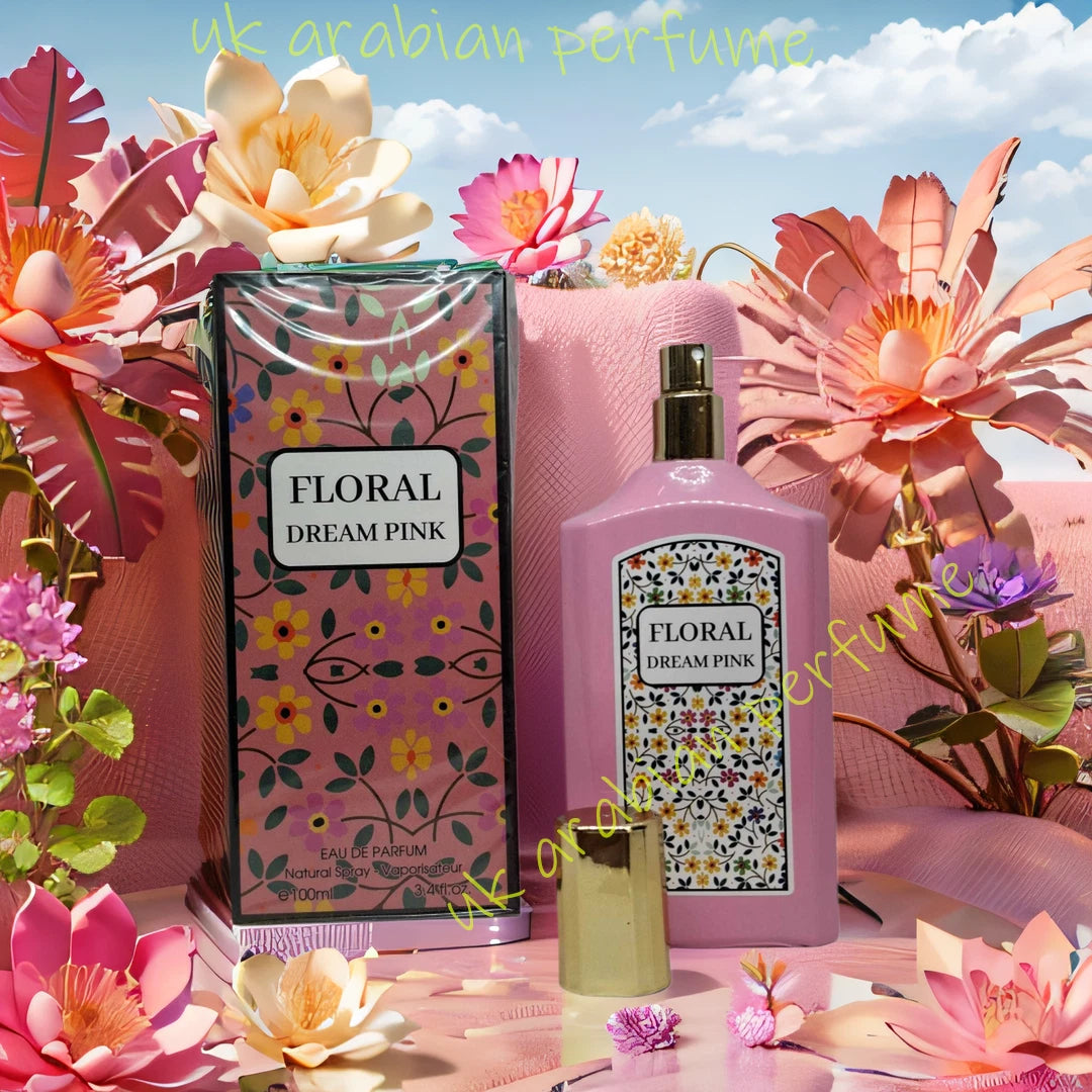 FLORAL DREAM PINK Eau De Parfum Natural Spray 100ml WOMEN SCENT