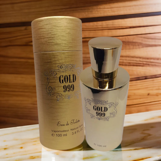 Saffron Collection London GOLD 999 Eau De Toilette Natural Spray 100ml