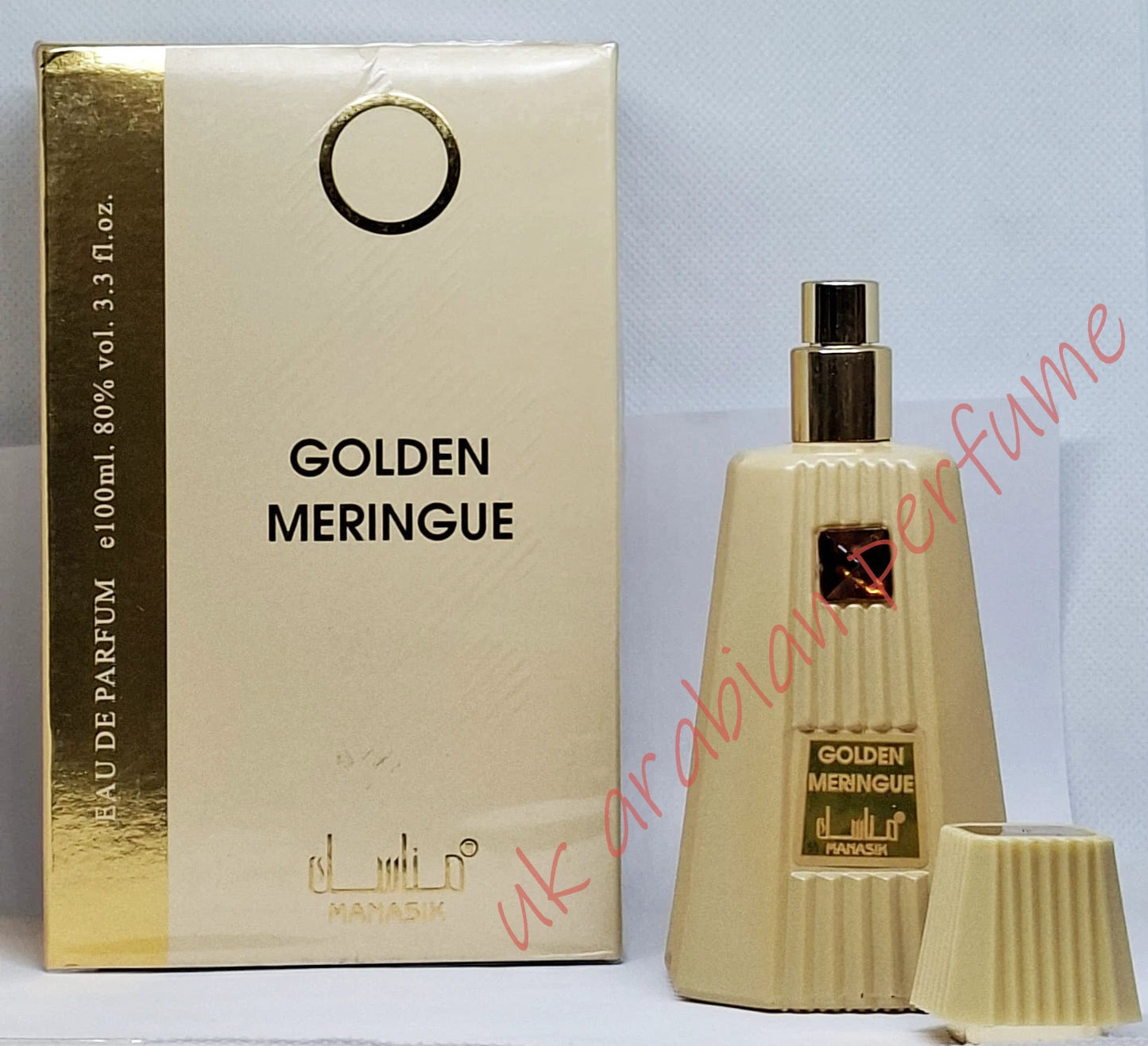 Manasik GOLDEN MERINGUE 100ml Eau De Parfum Natural Spray