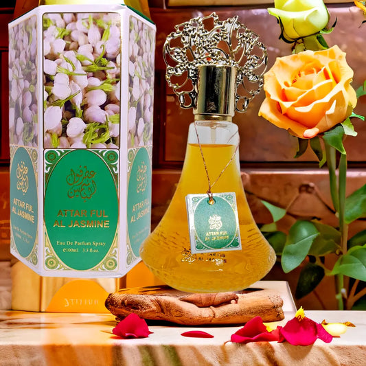 Saffron London ATTAR FUL AL JASMINE Eau De Parfum Natural Spray 100ml UNISEX