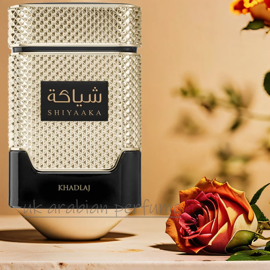 Khadlaj SHIYAAK GOLD Eau De Parfum Natural Spray 100ml Women Scent