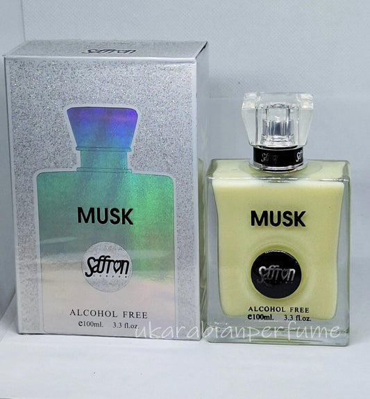 Saffron London MUSK  Alcohol Free 100ml Arabian Scent