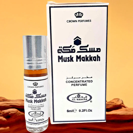 Musk Makkah Concentrated Oil Perfume 6ml Halal Alcohol Free ORIGINAL