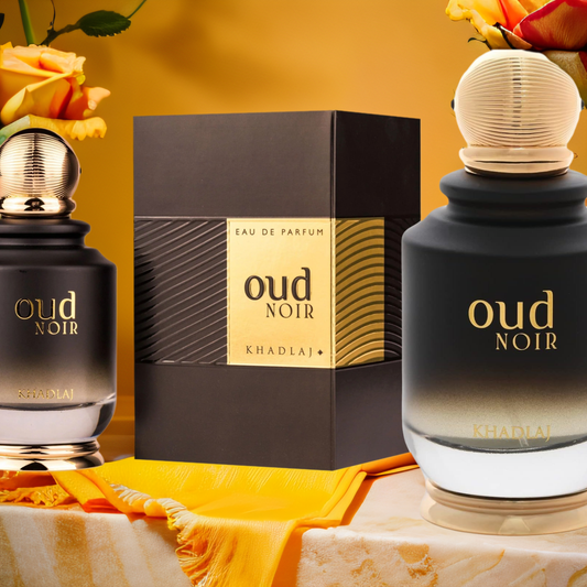 Khadlaj OUD NOIR Eau De Parfum 100ml Strong Natural Spray UAE