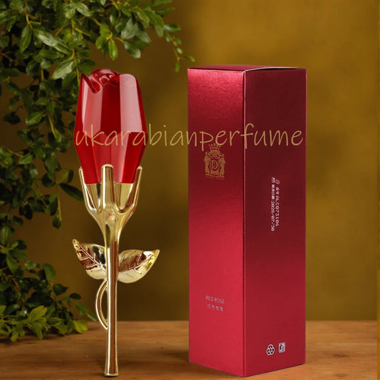 RED ROSE SHAPED BOTTLE Eua De Parfum Natural Spray 50ML