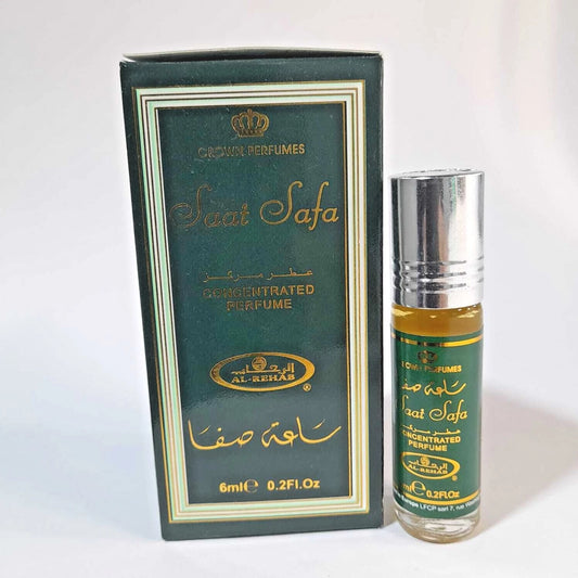 SAAT SAFA concentrated oil 6ml  Crown Perfumes By Al Rehab ORIGINAL