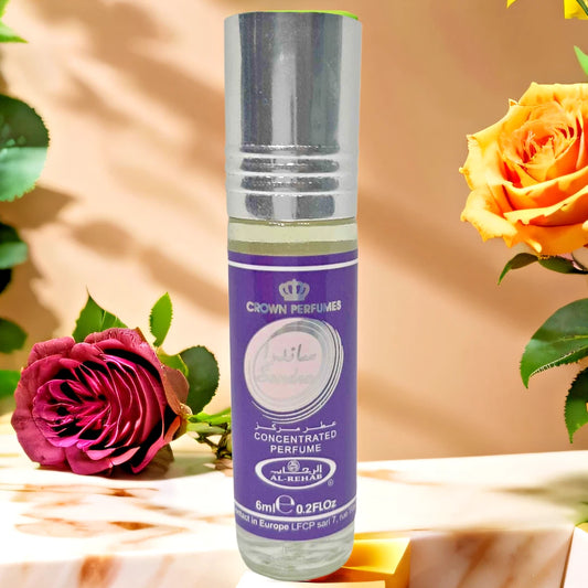SANDRA Concentrated Oil Perfume 6ml Halal Alcohol Free ORIGINAL
