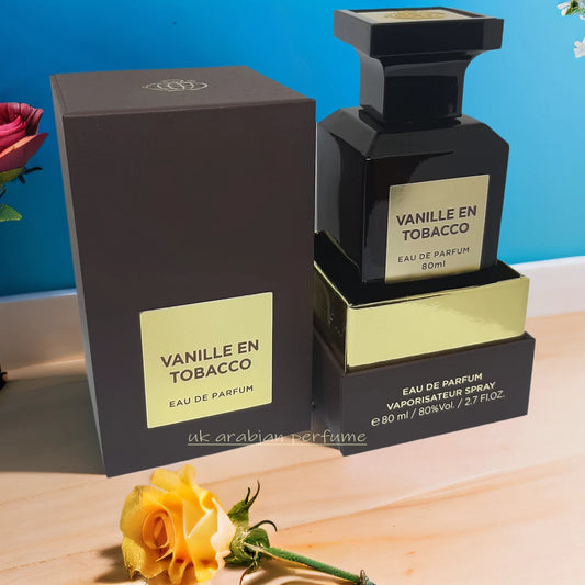 Fragrance World VANILLE EN TOBACCO Eau De Parfum Natural Spray 80ml