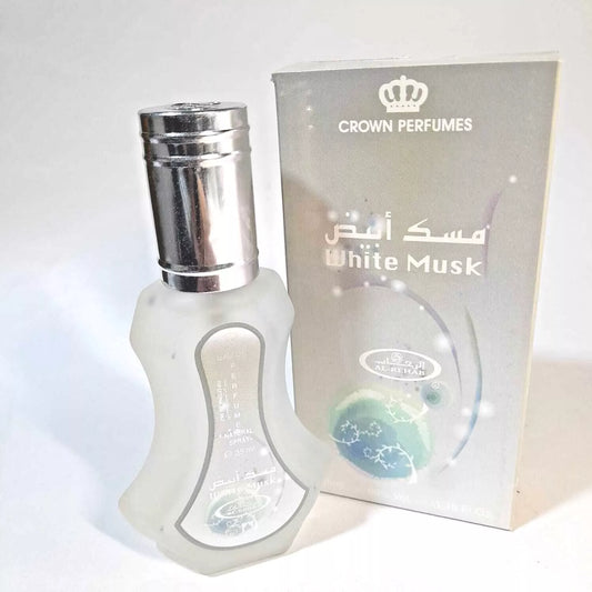 WHITE MUSK 35 ml Perfume EDP Oud Parfum Natural Spray Alcohol Free Crown Perfume
